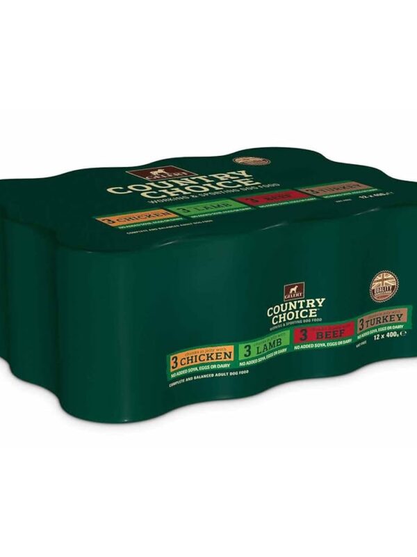 Country Choice Tinned Dog Food x 12