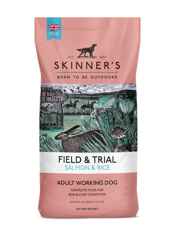 Skinners Salmon & Rice 15kg