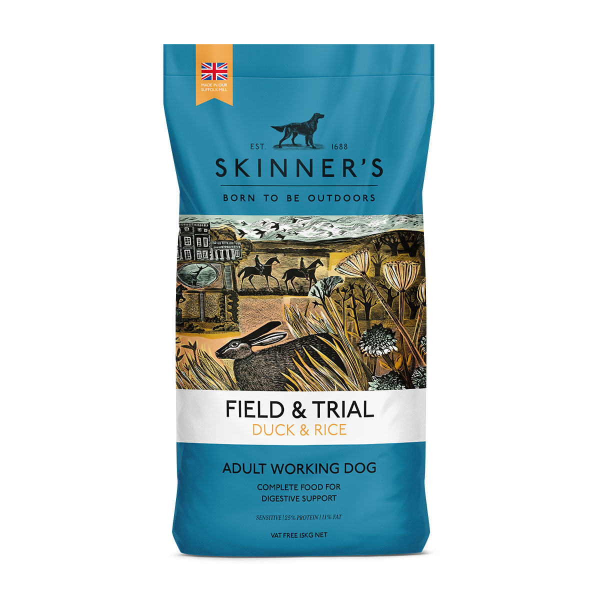 Skinners Duck & Rice 15kg