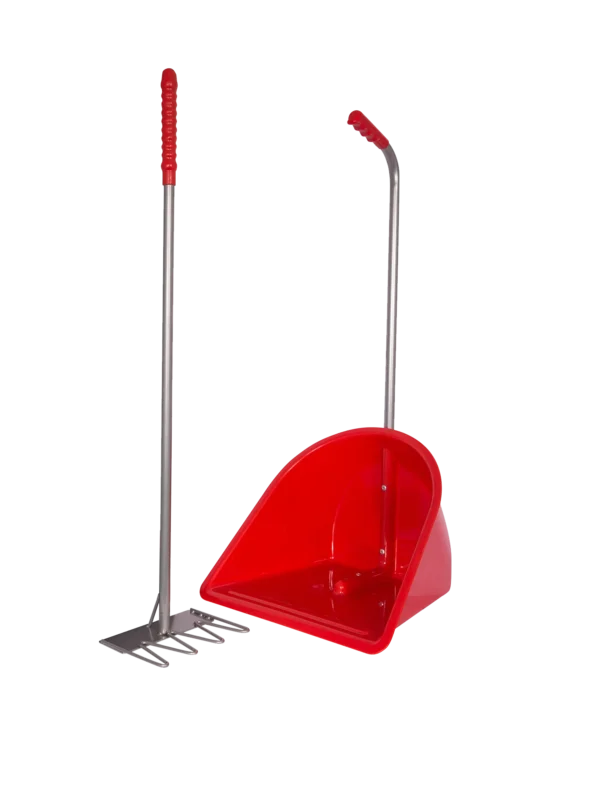 Tidee & Rake Red Complete