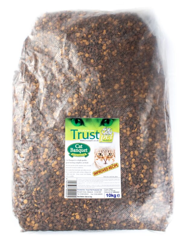 Trust Pets Cat Banquet Dry Cat Food 10kg