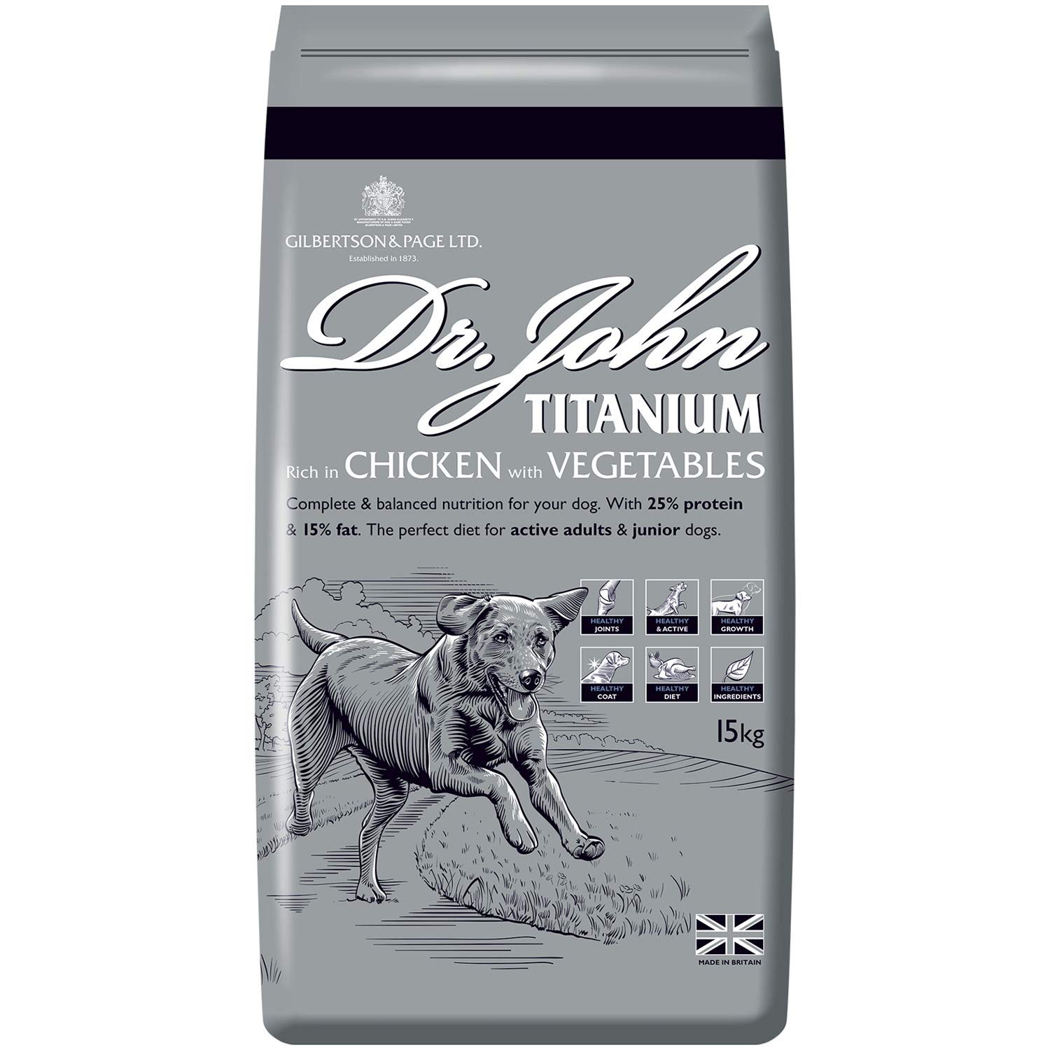 Dr John Titanium Dog Food 15kg