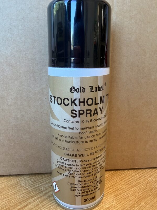 Gold label Stockholm tar spray